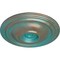 Ekena Millwork Traditional Ceiling Medallion (Fits Canopies up to 4"), 14 3/4"OD x 1 3/4"P, Copper Green Patina CM14TRCGS - alternate 3